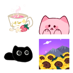 [LINE絵文字] Moji catの画像