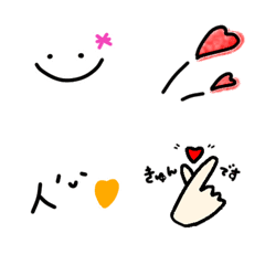 [LINE絵文字] みんな使える絵文字の画像