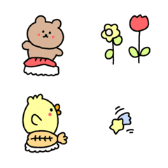 [LINE絵文字] かわいい絵文字シンプルの画像