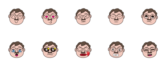[LINE絵文字]handsome big brotherの画像一覧