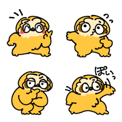 ボボナマケモノ 絵文字の絵文字メイン画像