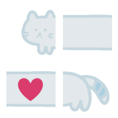 [LINE絵文字] Momo cat : cute emoji ep.1の画像