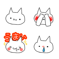 [LINE絵文字] 喜怒哀楽の激しい猫の画像