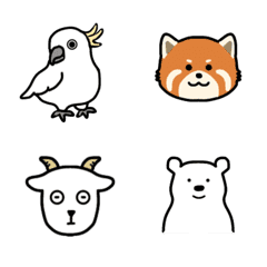 [LINE絵文字] 動物園のいきものたちの画像