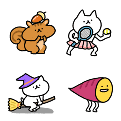 動くしょぼい秋の絵文字の絵文字メイン画像
