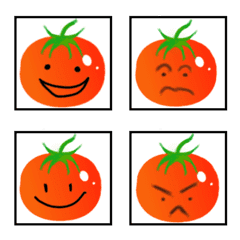 [LINE絵文字] トマトの気持ちの画像