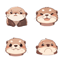 [LINE絵文字] otter pupの画像