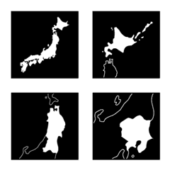 ピクトグラム 地図・その他【修正版】の絵文字メイン画像