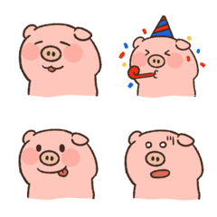 piggy is comming (revision)の絵文字メイン画像