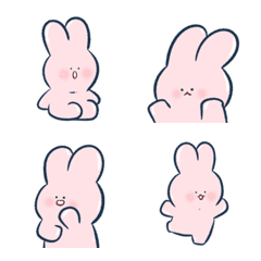 [LINE絵文字] BunnyPinkの画像