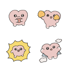 ぴえんなハート 絵文字の絵文字メイン画像