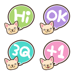 [LINE絵文字] French Bulldog Office Jargon Emojiの画像