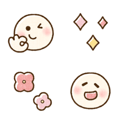 [LINE絵文字] まるっこ☻毎日使えるEmojiの画像