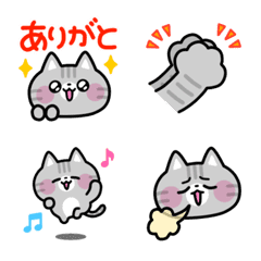 アメショにゃんこのえもじの絵文字メイン画像