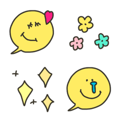 【cute♡ふきだし】の絵文字メイン画像