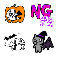 [LINE絵文字] うおちゃん4〜ハロウィン〜の画像