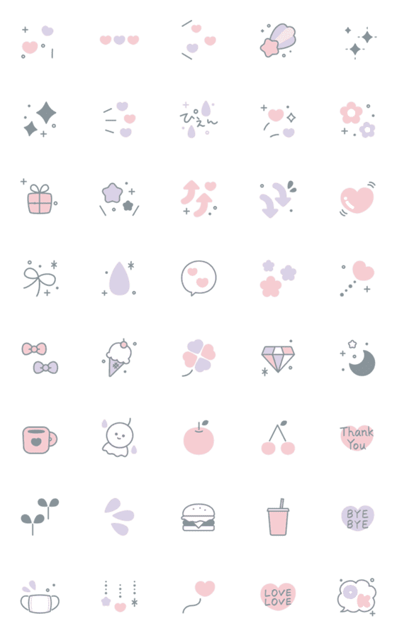[LINE絵文字]記号系絵文字4アニメーションの画像一覧