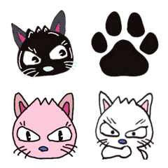 [LINE絵文字] kuro-chan＆friendsの画像