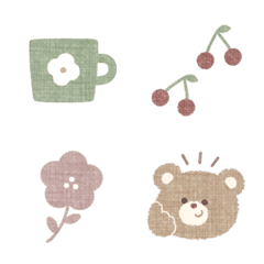 くまっこ☻大人かわいい♡の絵文字メイン画像