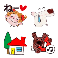 [LINE絵文字] COCO and Wondrous Emoji 11の画像
