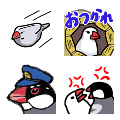 [LINE絵文字] Wonderful Java Sparrowの画像