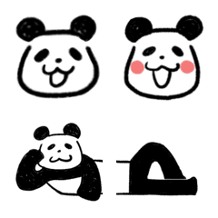 [LINE絵文字] Panda ZZの画像