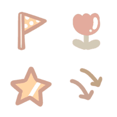 Cute Emoji can use64の絵文字メイン画像