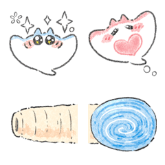 [LINE絵文字] The Cute Stingray emojiの画像