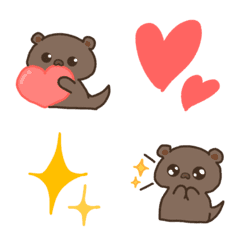 [LINE絵文字] Bear otter - 2023 LET'S DRAWの画像
