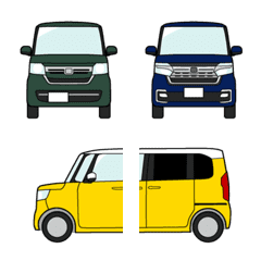 愛車の絵文字 -軽ハイトワゴン編の絵文字メイン画像