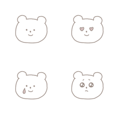 [LINE絵文字] mer bearの画像