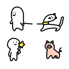 [LINE絵文字] かわいい 小さなボール ♥  動く 絵文字の画像