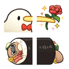 [LINE絵文字] Emoji of unfriendly animals 6の画像