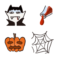 [LINE絵文字] ハロウィンのための絵文字の画像