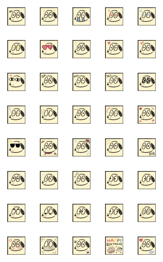 [LINE絵文字]This is a dogの画像一覧