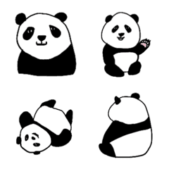 [LINE絵文字] KRING PANDAの画像