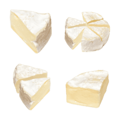 [LINE絵文字] カマンベールチーズ ですの画像