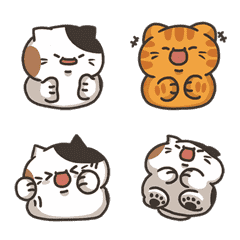 [LINE絵文字] Sanfa cat-Smile Catの画像