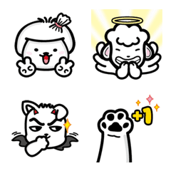 [LINE絵文字] Manoni family daily life ！！！の画像