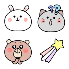 [LINE絵文字] 毎日使える★かわいい絵文字の画像