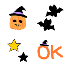 [LINE絵文字] 毎年使えるハロウィン絵文字の画像