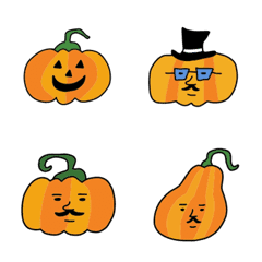 [LINE絵文字] かぼちゃ収穫祭の画像