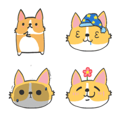 [LINE絵文字] Corgi copyの画像