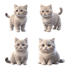 [LINE絵文字] Charming Tabby Cat VOL.2の画像