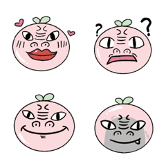 [LINE絵文字] Funny Steamed Bun Boyの画像