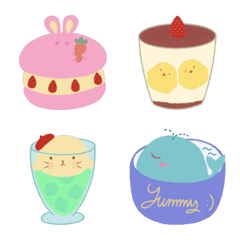 [LINE絵文字] My Little Cafe Emojiの画像