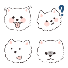 Samoyeds  2023 LET'S DRAWの絵文字メイン画像