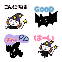 [LINE絵文字] Halloween Happy Emojiの画像
