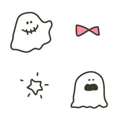 [LINE絵文字] ⭐︎⭐︎cute OBAKE⭐︎⭐︎の画像