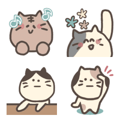 [LINE絵文字] 【動く】ゆるねこさんの画像